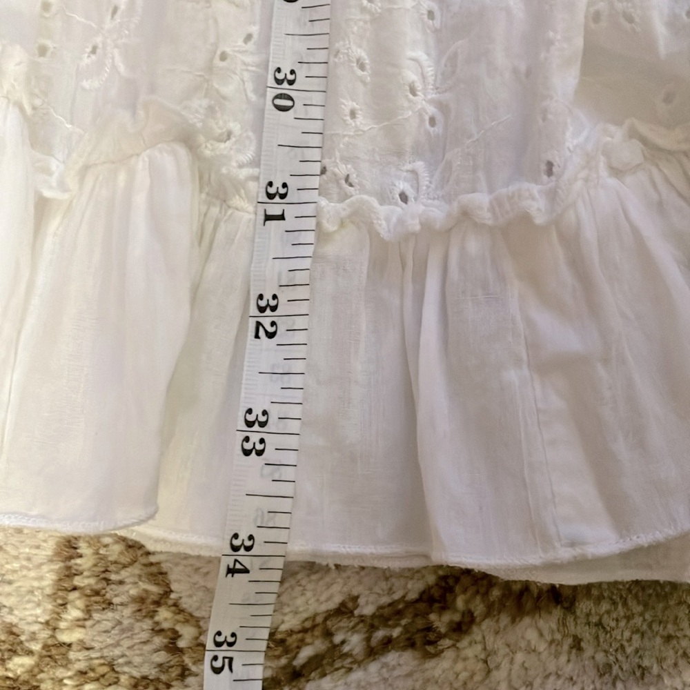 Bila Blue and White A-Line Skirt - Picture 13 of 13